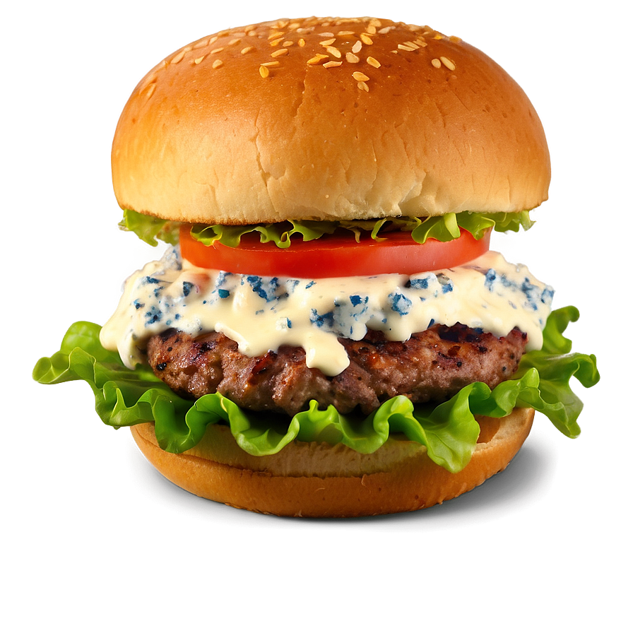 Blue Cheese Burger Png 05042024