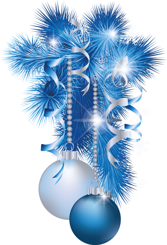 Transparent Blue Ornament Png - Christmas Tree Blue Png, Png Download PNG with transparent background