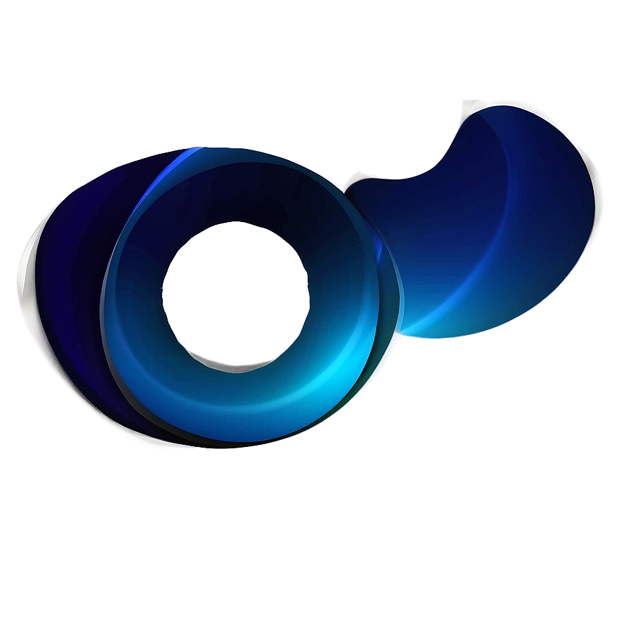 Blue Circle Design Png 05252024