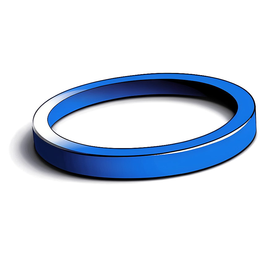 Blue Circle Frame Png 38