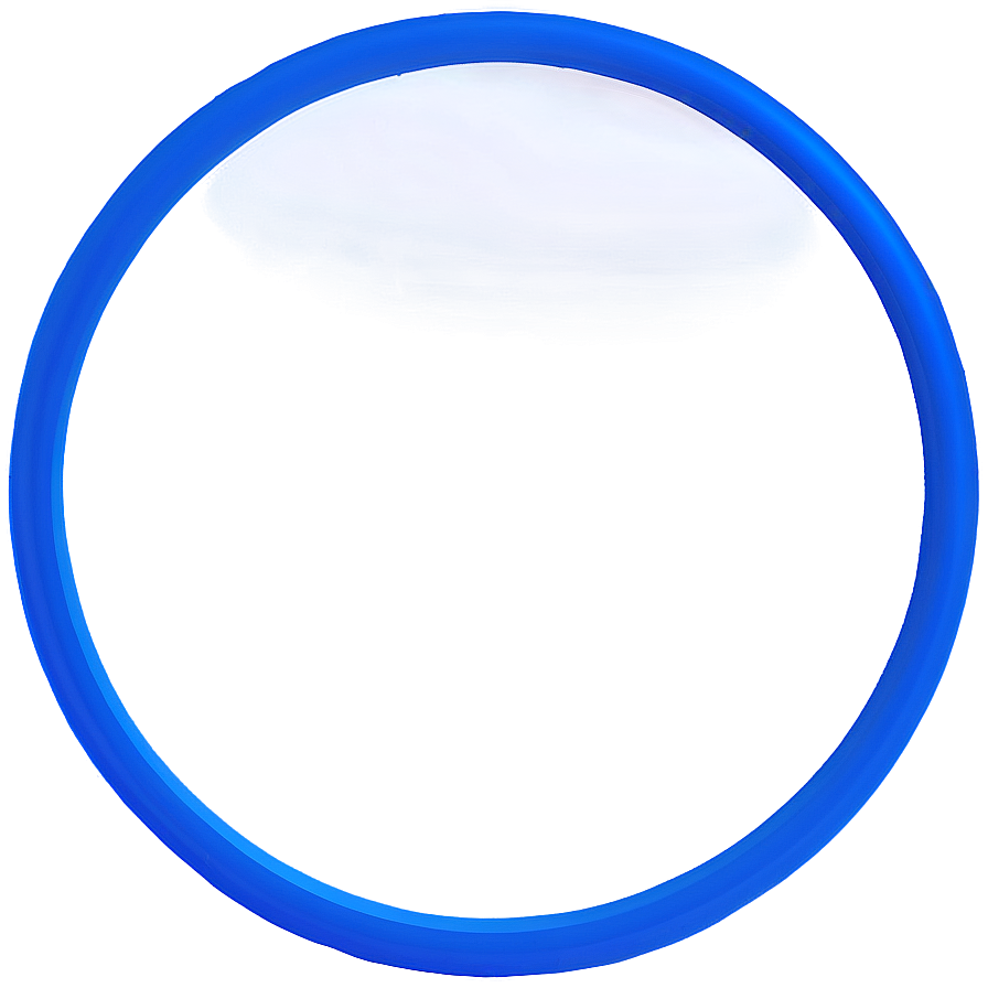 Blue Circle Outline Png Ruu