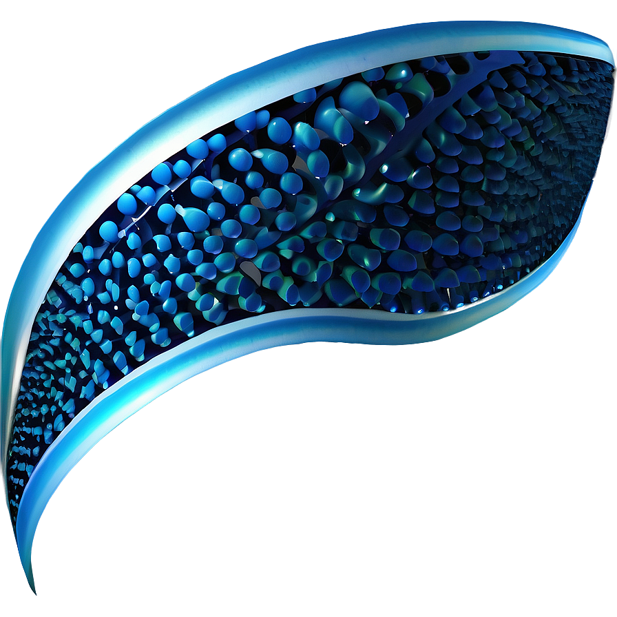 Blue Circle Wave Png Lde89