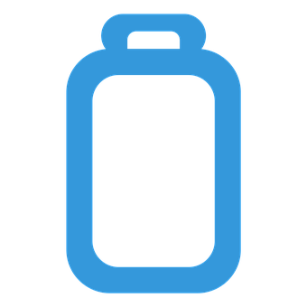 Blue Clipboard Icon PNG with transparent background