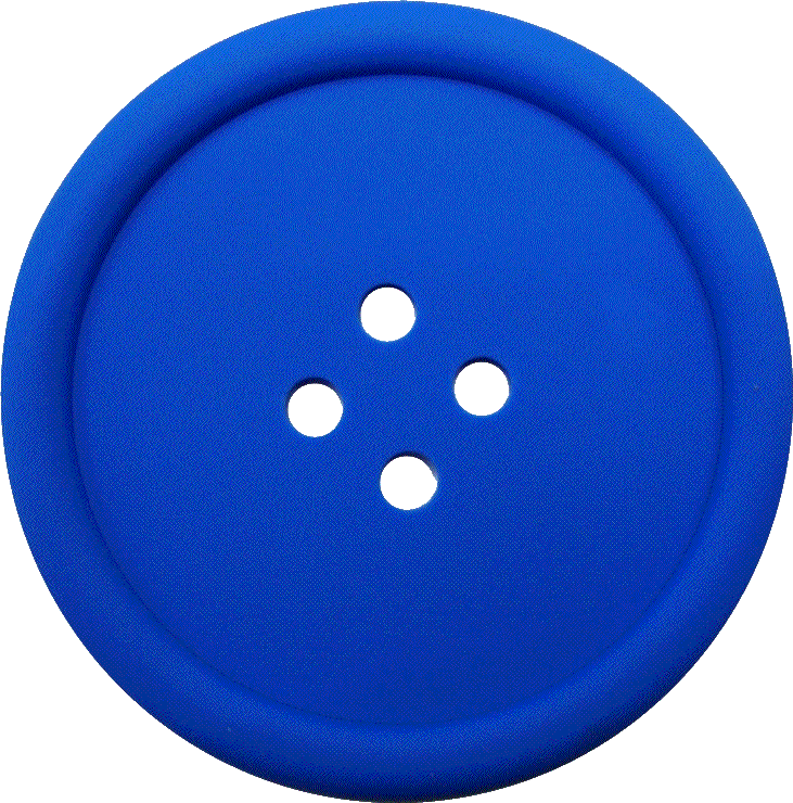 Blue Clothing Button