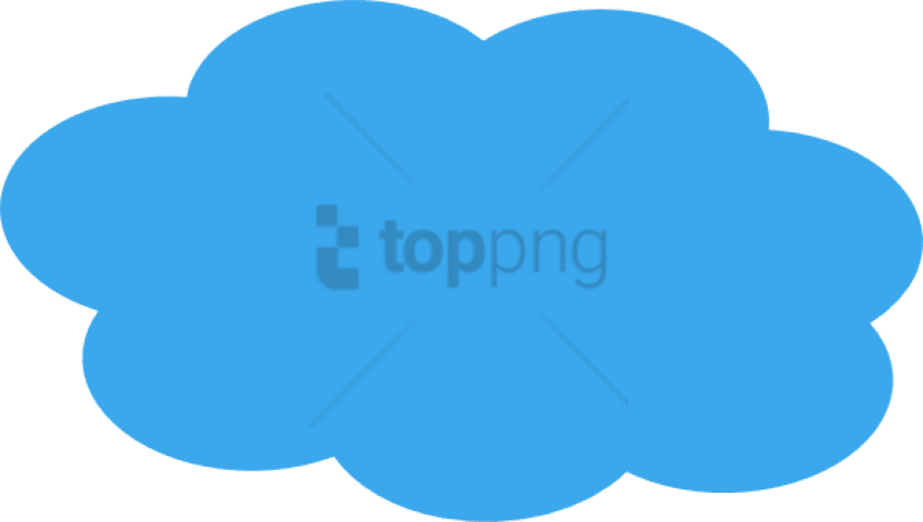 Free Png Clouds Clipart Png Png Image With Transparent - Blue Cloud Clipart, Png Download PNG with transparent background