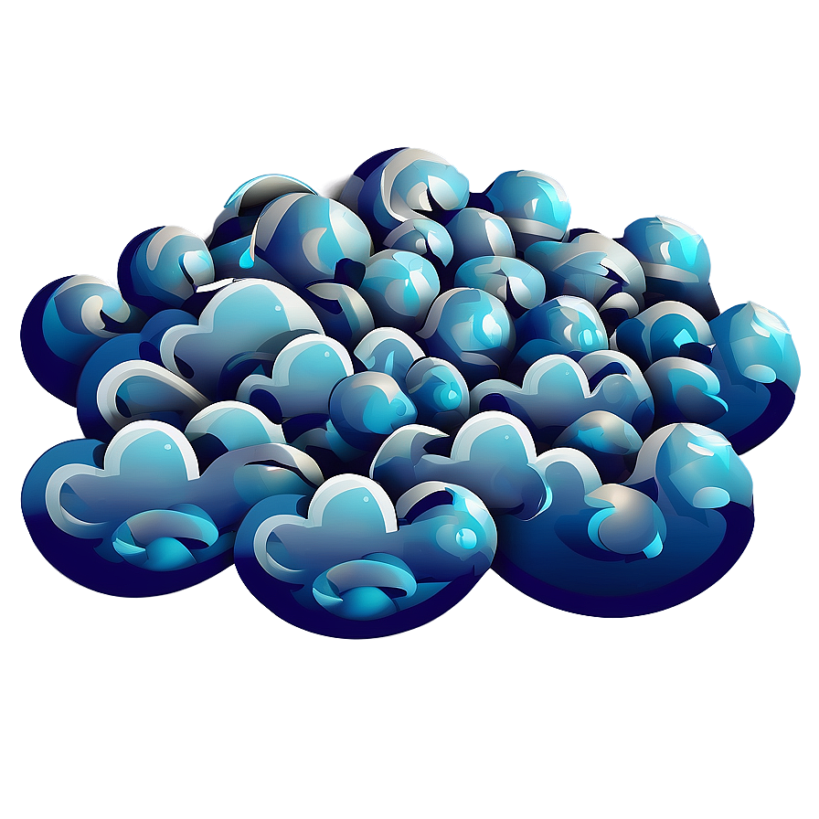 Blue Clouds Clipart Png Emc