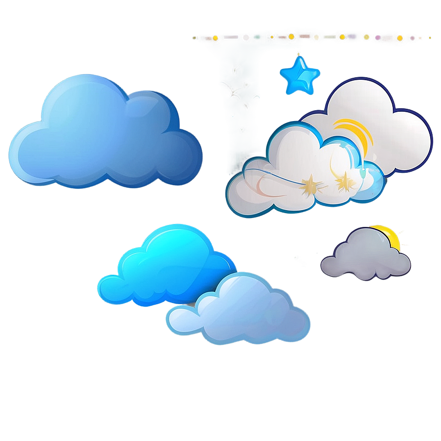 Blue Clouds For Wallpaper Png Oik