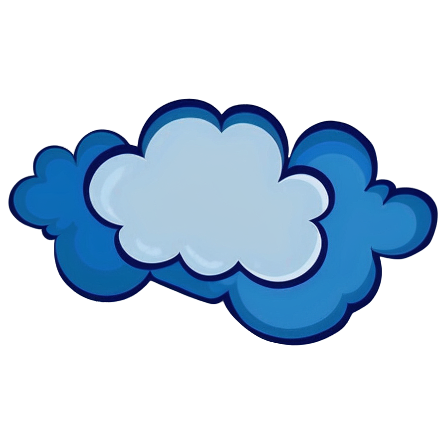 Blue Clouds Illustration Png Gnn32