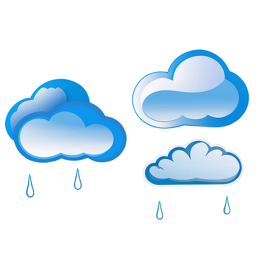 Blue Clouds Vector Png 71