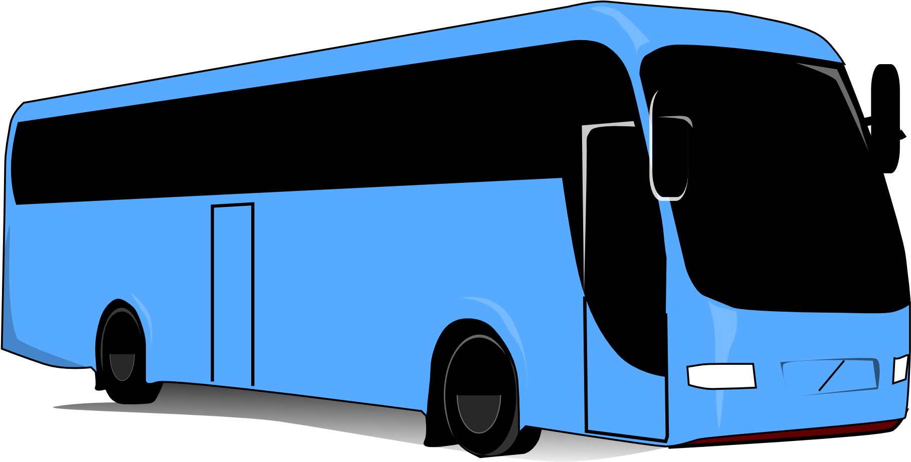 Bus, Travel, Transport, Vehicle, Road, Public, Urban - Clipart School Bus Blue, HD Png Download PNG image with a transparent background, free high-resolution download