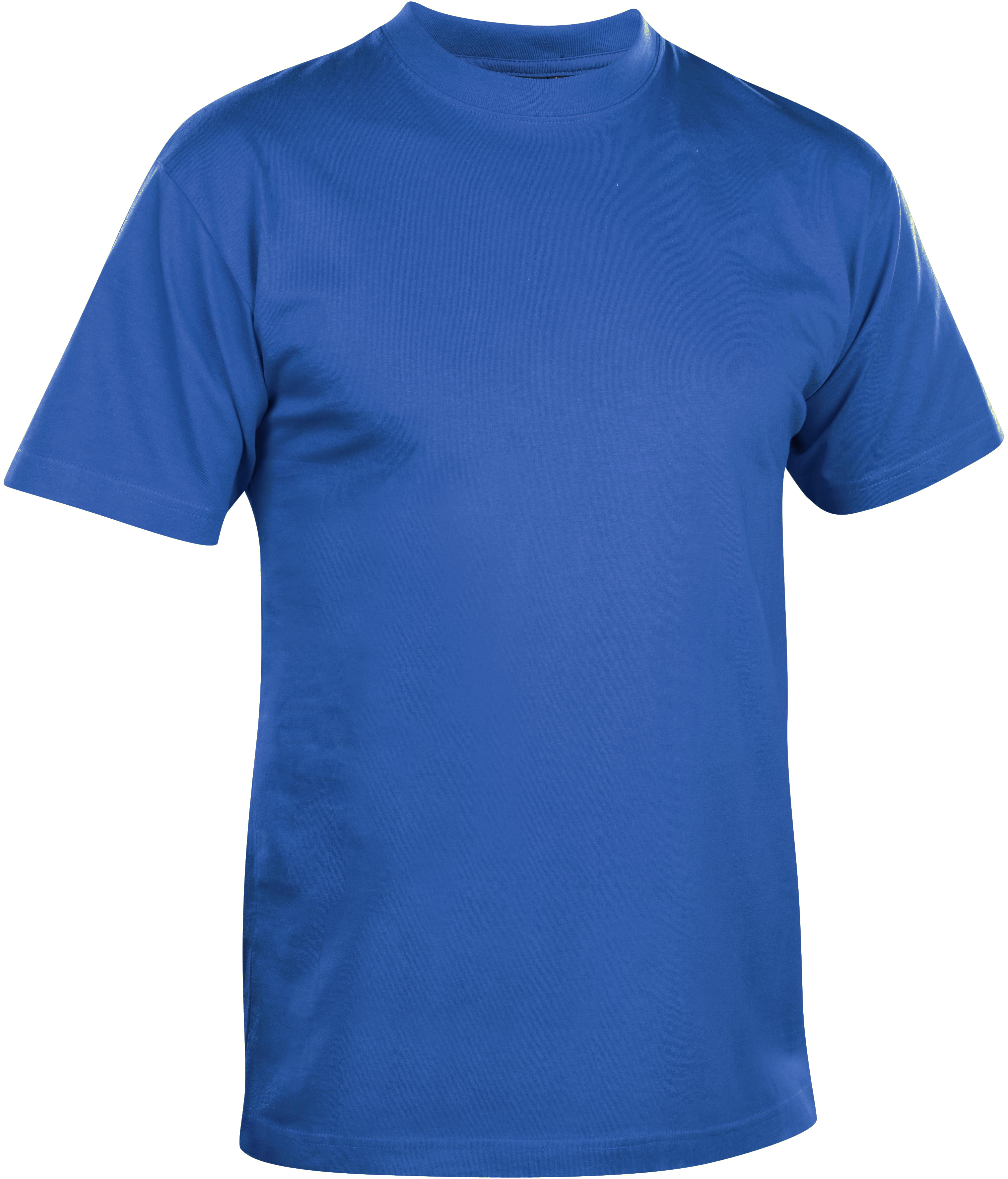 Blue Crew Neck T Shirt