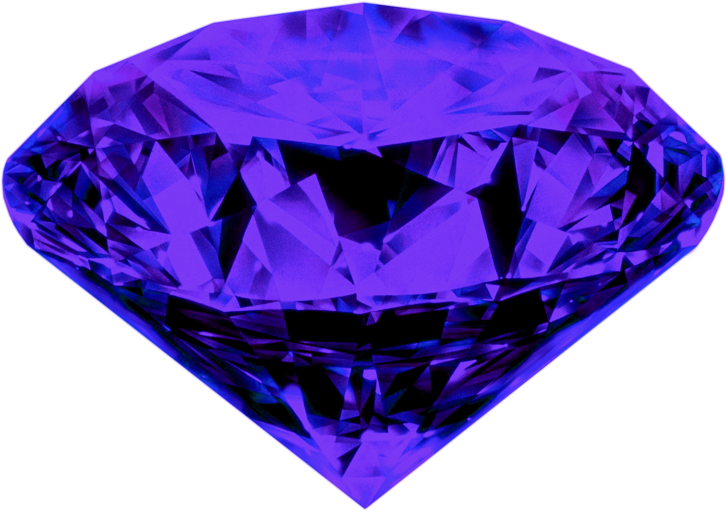 Purple Diamond Png Image - Blue And Purple Diamonds, Transparent Png PNG with transparent background