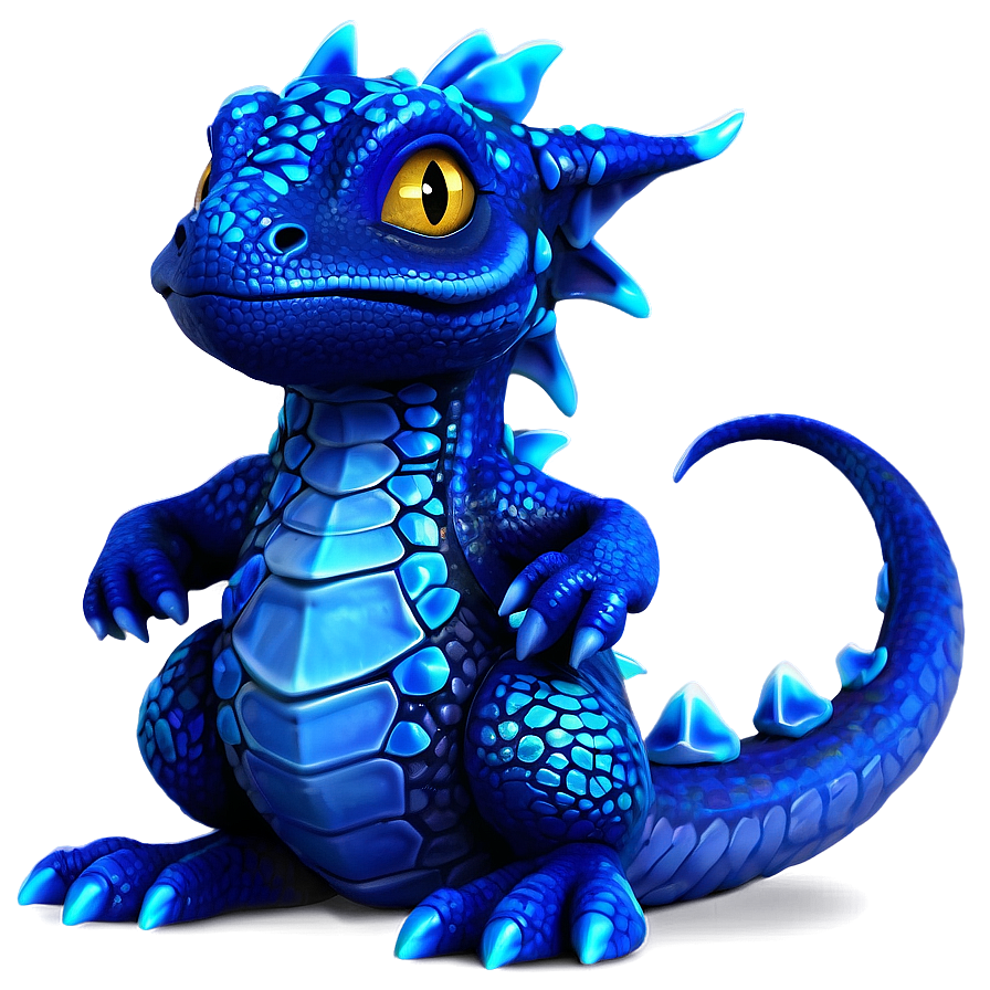 Blue Dragon Hatchling Png 13