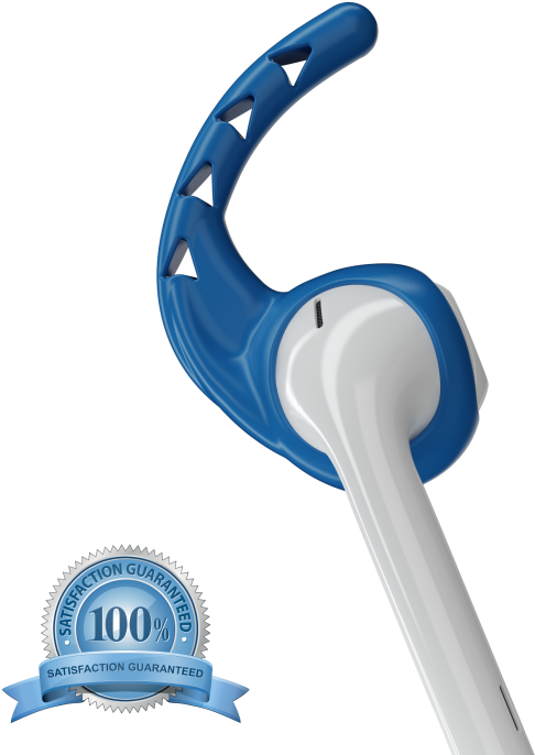 Blue Ear Hook Airpodwith Guarantee Seal