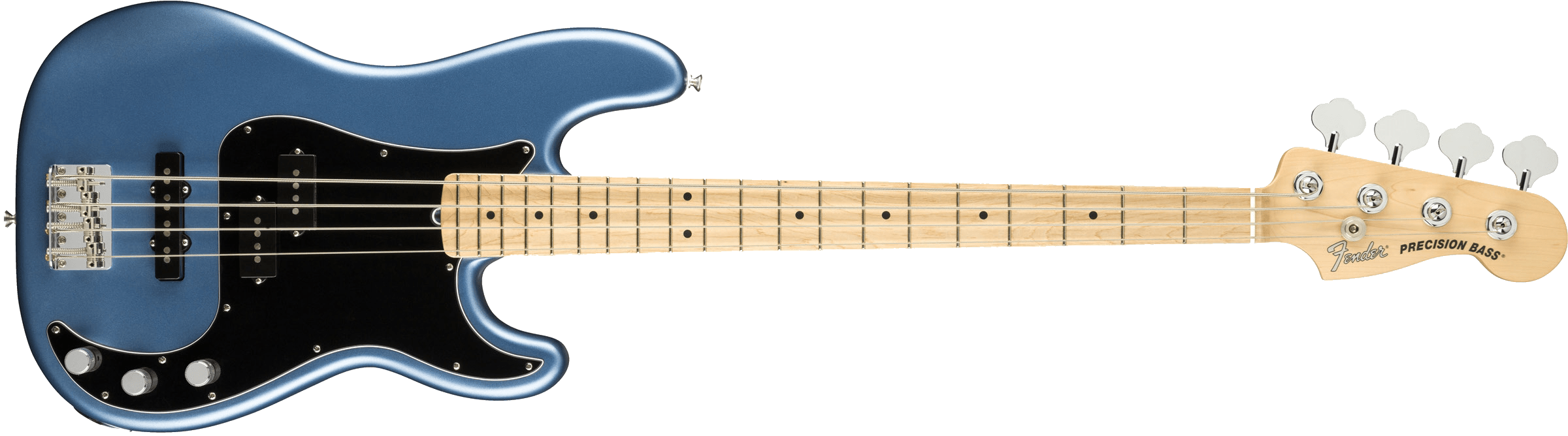 Blue Electric Bass Guitar