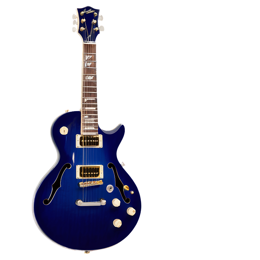 Blue Electric Guitar Png 67