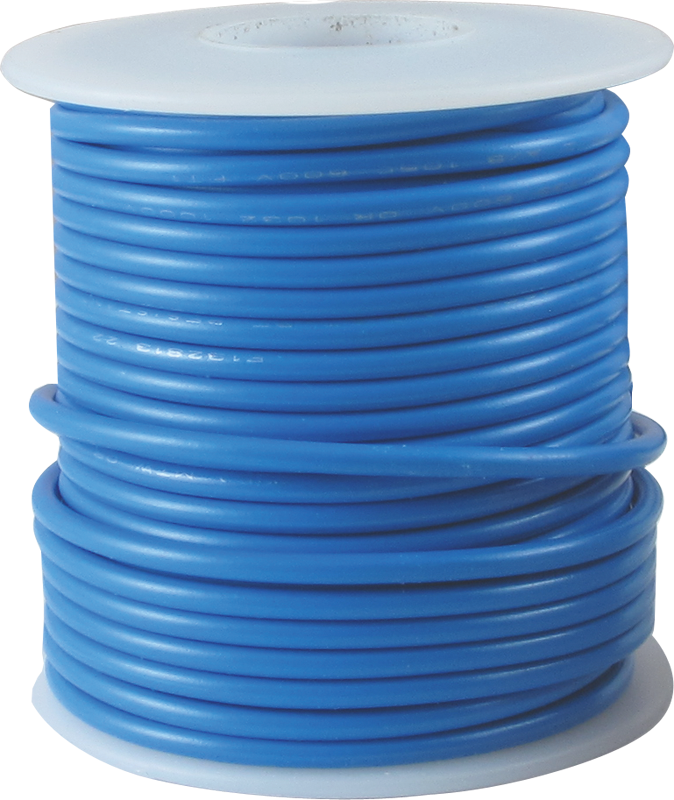 Blue Electrical Cable Spool