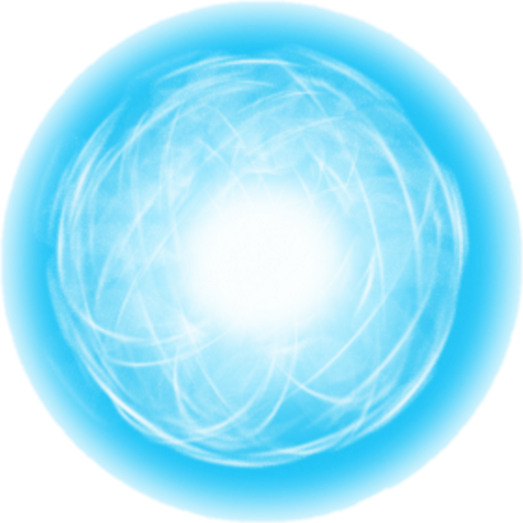 Blue Energy Rasengan Graphic