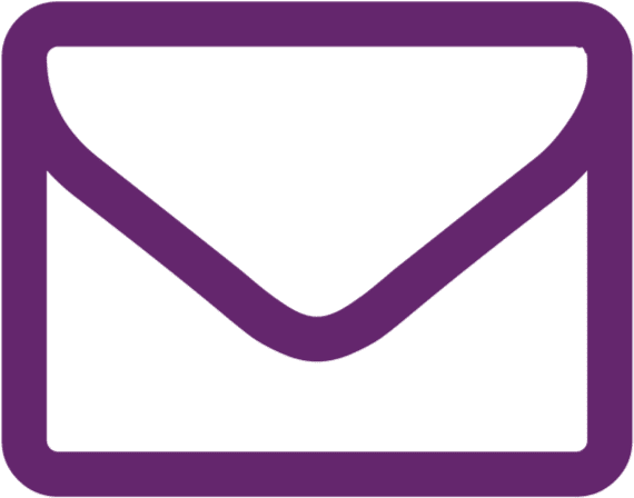 Purple Envelope Icon, HD Png Download PNG with transparent background