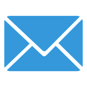 Blue Envelope Icon