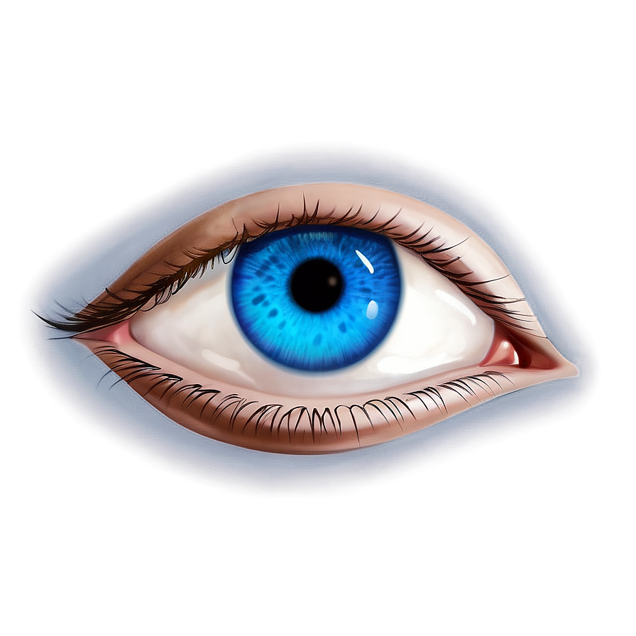 Blue Eyes Clipart Png 23