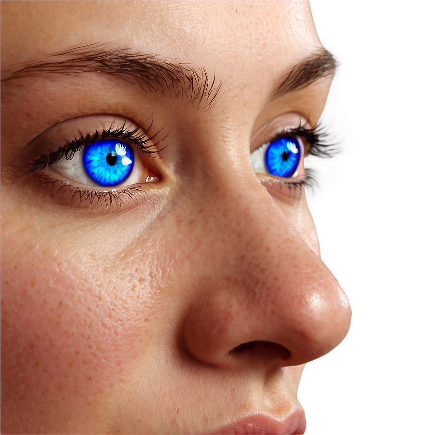 Blue Eyes Digital Art Png Ncf91