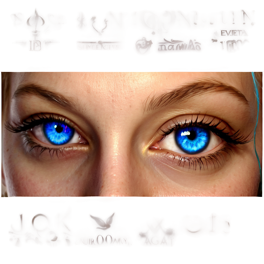 Blue Eyes Fantasy Art Png Mvt19