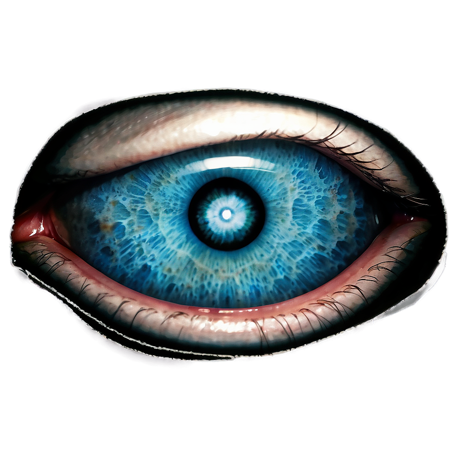 Blue Eyes Horror Png 06122024