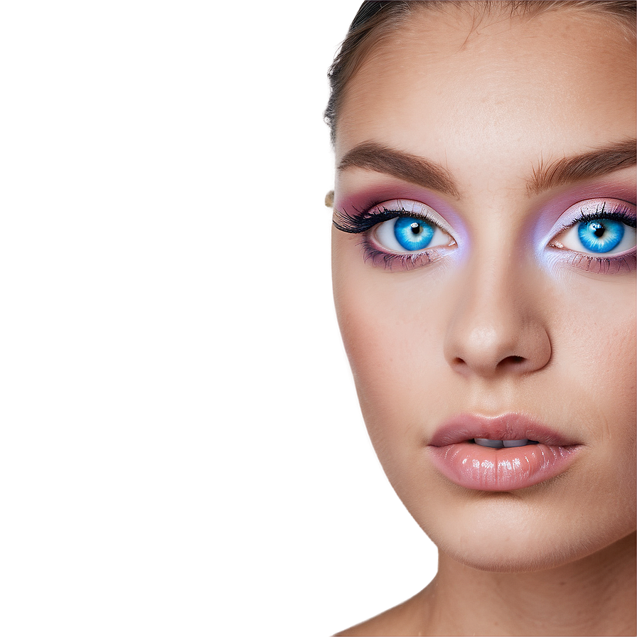 Blue Eyes Makeup Png 06122024