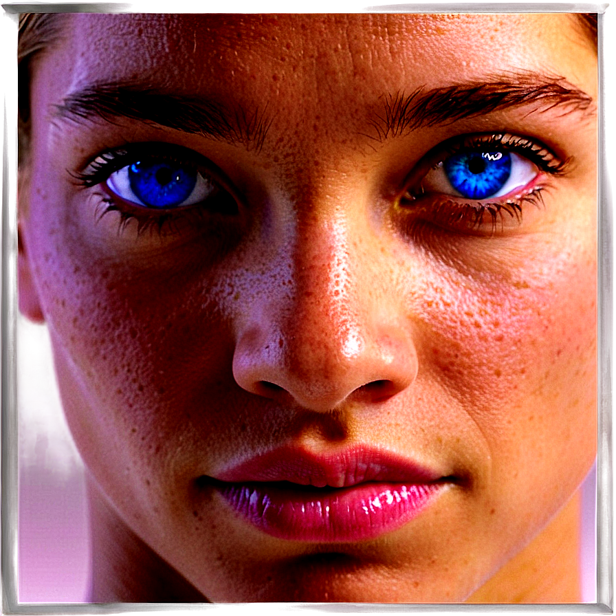 Blue Eyes Portrait Png Wms