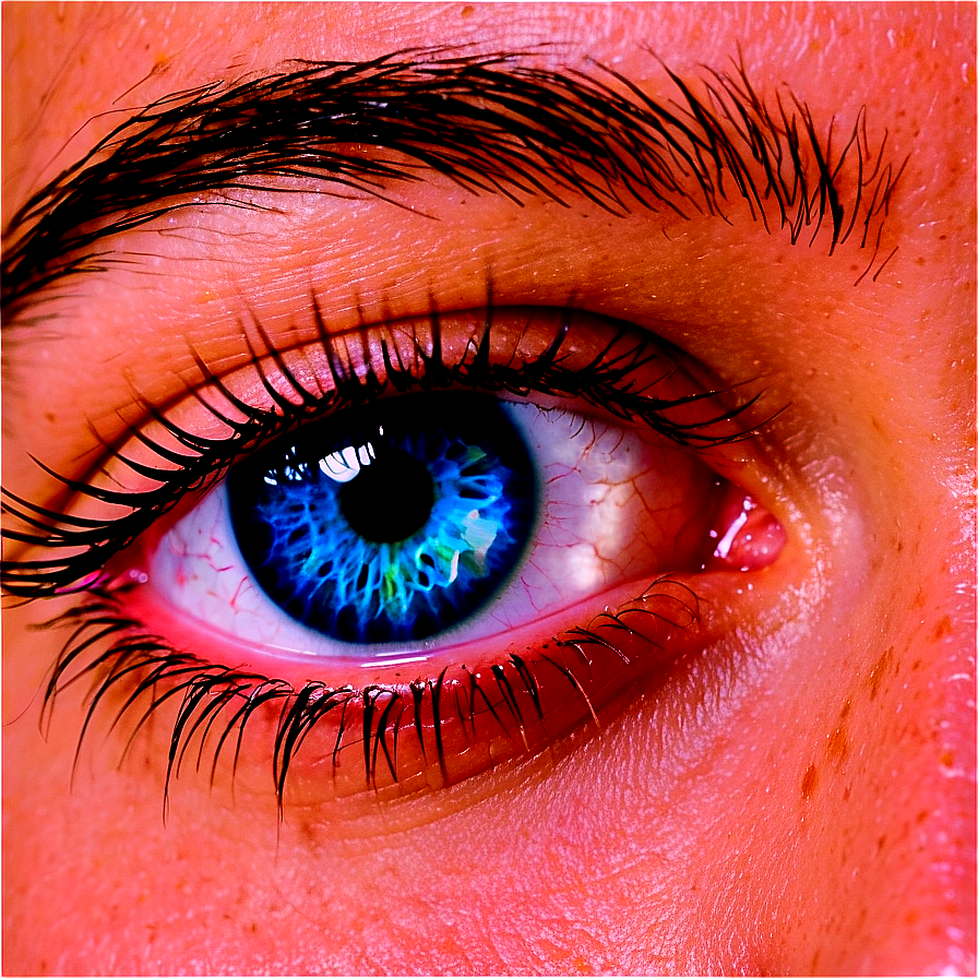 Blue Eyes With Eyelashes Png 06122024