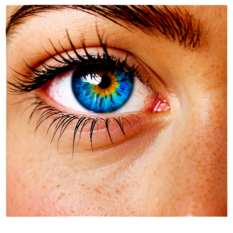 Blue Eyes With Eyelashes Png 25