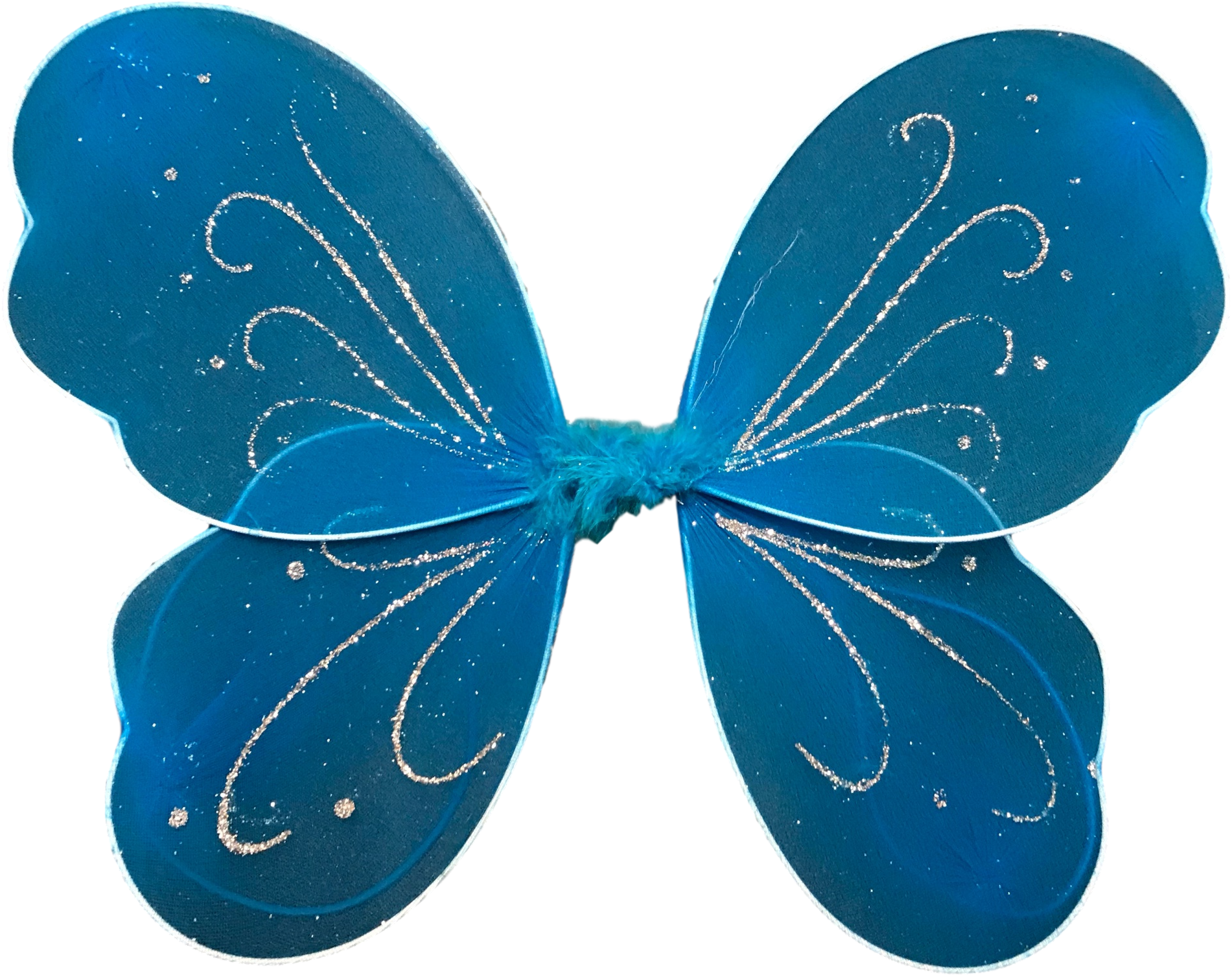 Blue Fairy Wings Costume Accessory