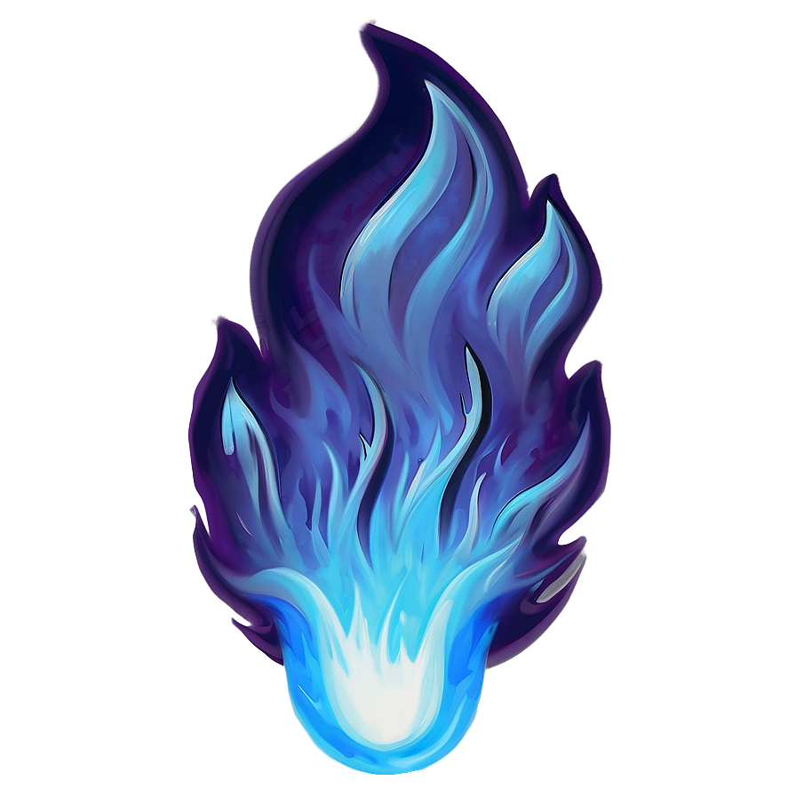 Blue Fire Wallpaper Png Sav