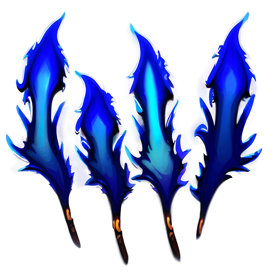 Blue Flame Emblem Png 06202024