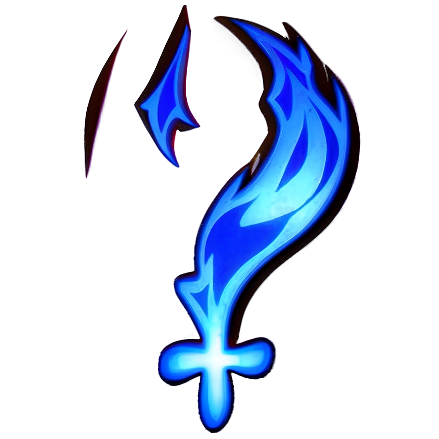 Blue Flame Emblem Png 85