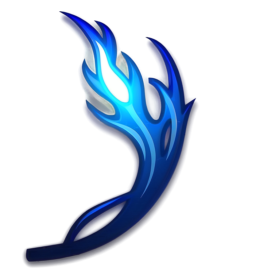 Blue Flame Logo Concept Png Tyt52