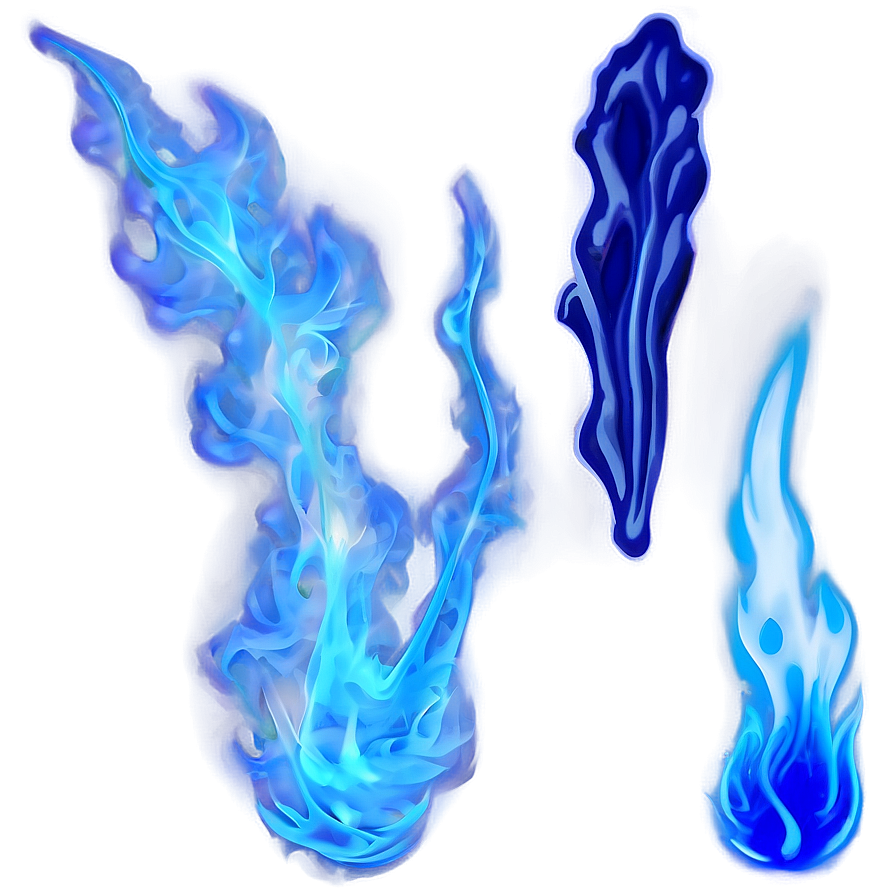 Blue Flame Magic Effect Png Dhg9