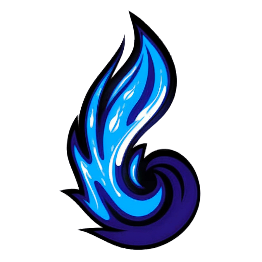 Blue Flame Vector Png Pqr41