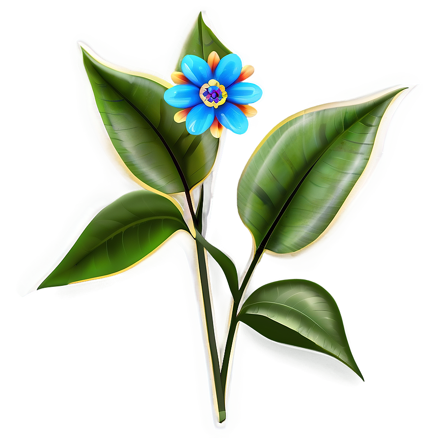 Blue Flower Craft Png 13