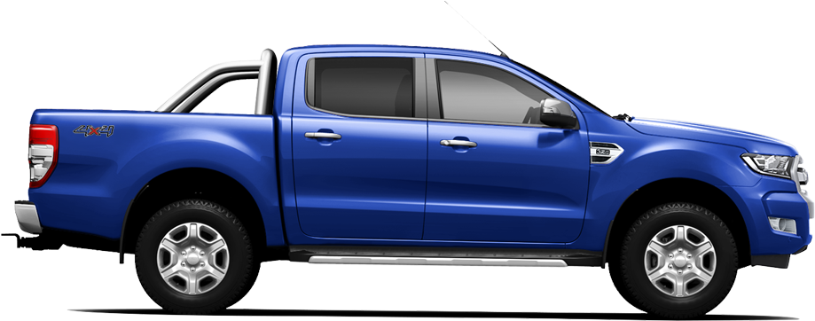 Ford Png - - Blue Reflex Ford Ranger, Transparent Png PNG with transparent background