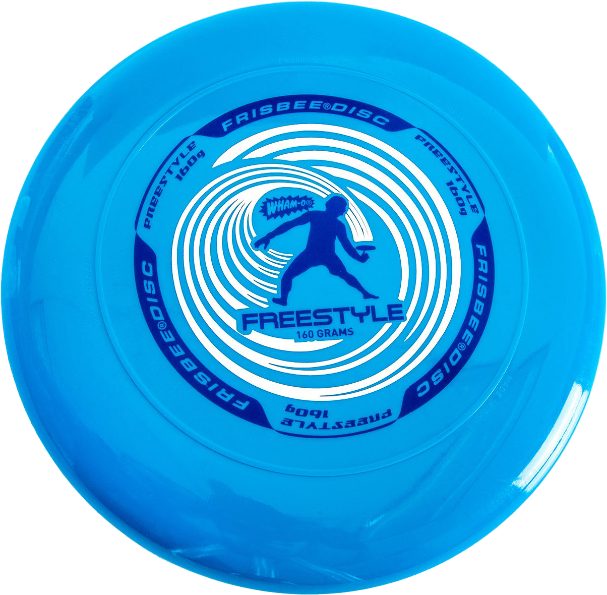 Blue Freestyle Frisbee Disc160 Grams