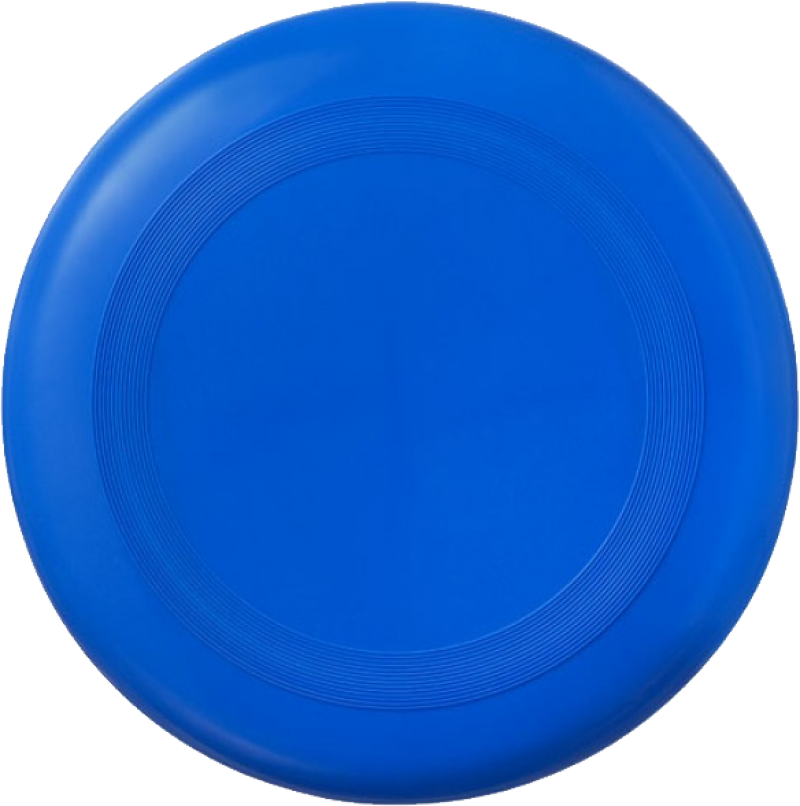 Blue Frisbee Top View