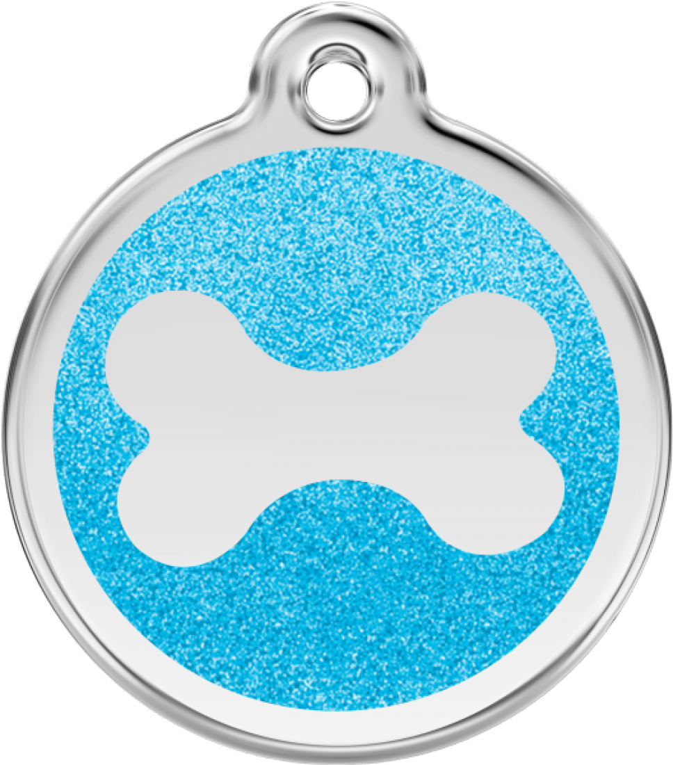 Red Dingo Dog Tag Glitter Bone, HD Png Download PNG image with a transparent background, free high-resolution download