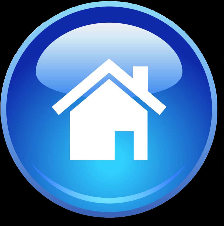 Blue Home Icon Png , Png Download - Website Home Page Icon, Transparent Png PNG image with a transparent background, free high-resolution download