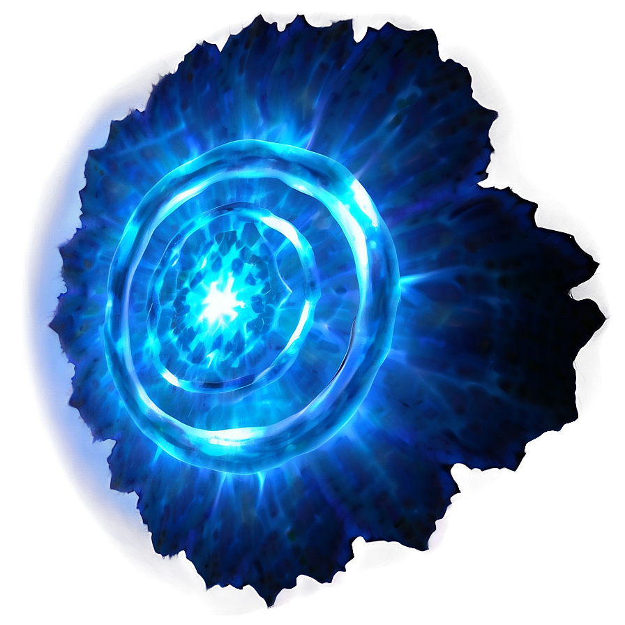 Blue Glow Aura Png 06122024