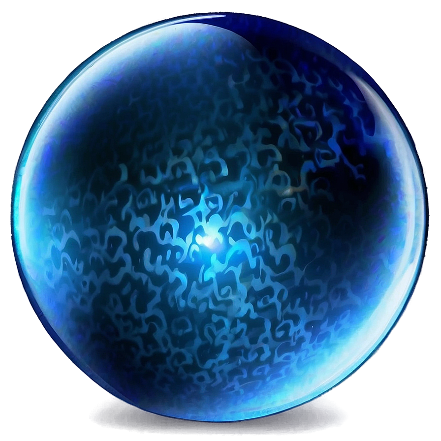 Blue Glow Sphere Png Iam Image