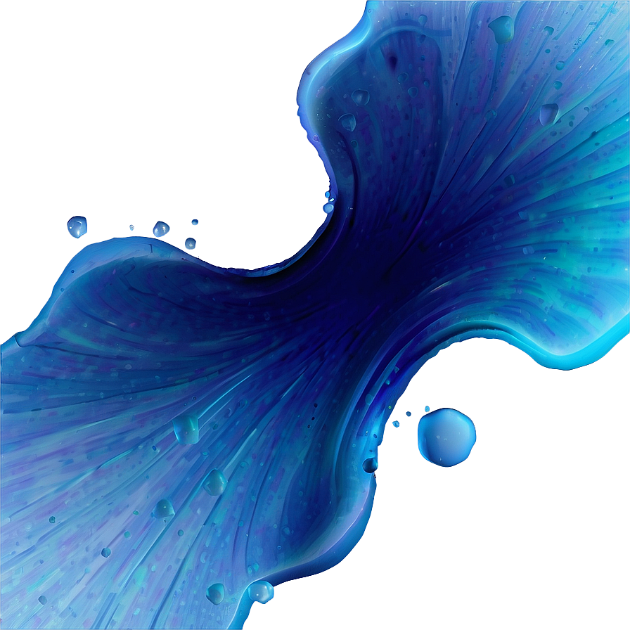 Blue Gradient Splash Png 06202024