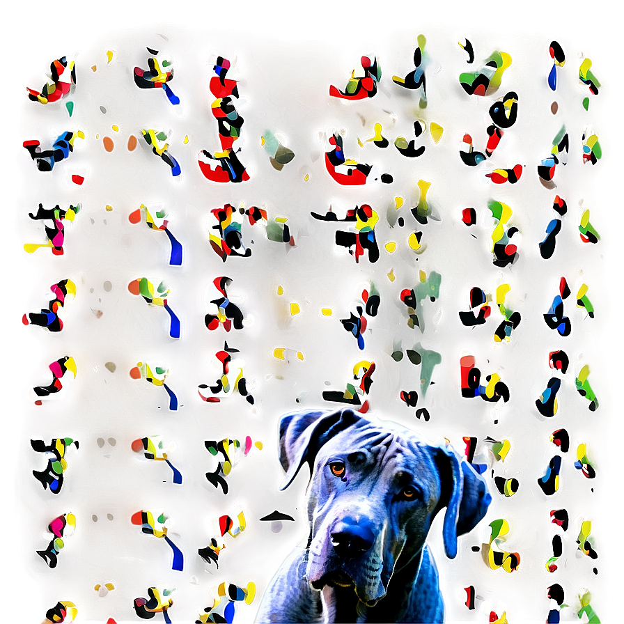 Blue Great Dane Png 06212024