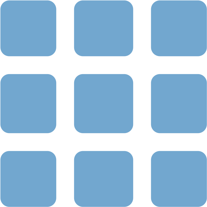 Blue Grid Background PNG with transparent background